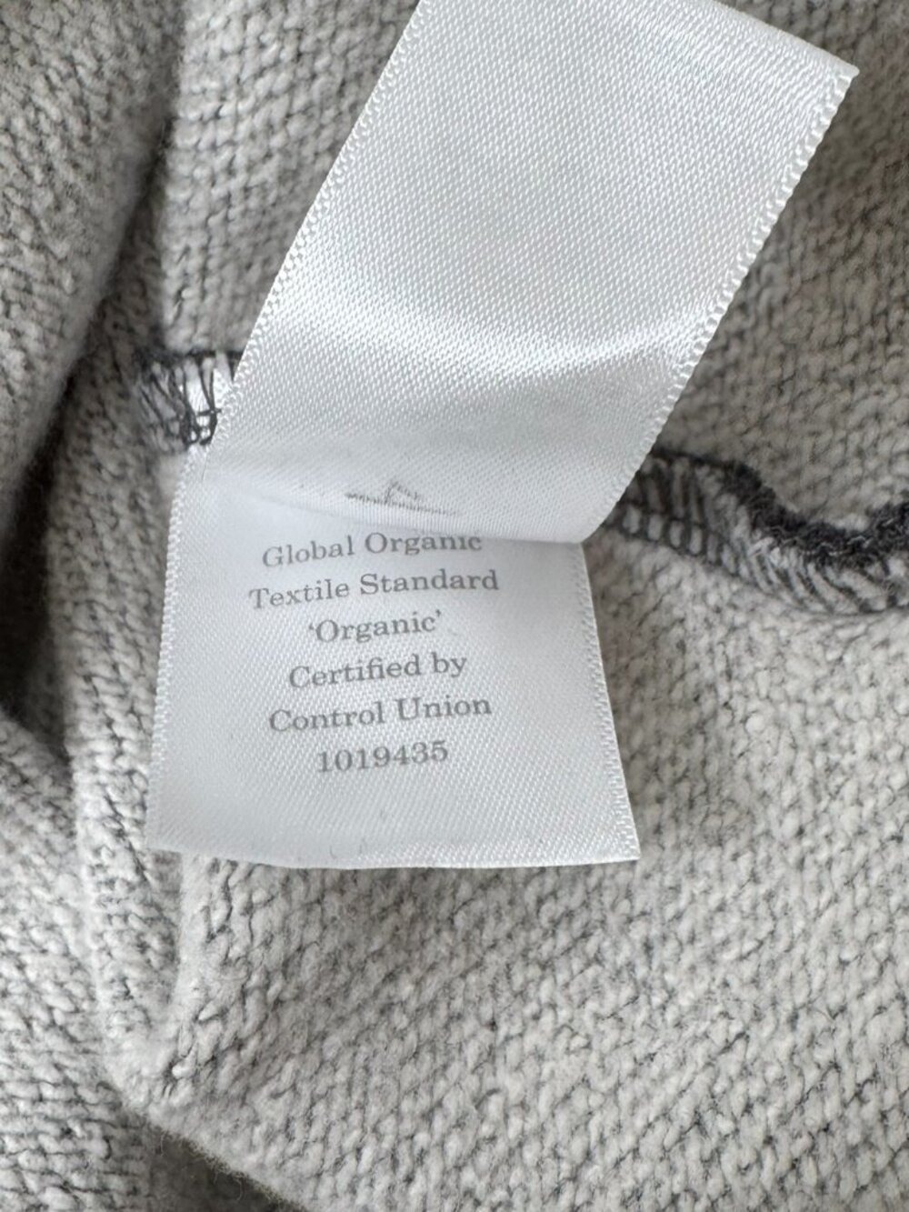EVERLANE Track Hoodie in Dark Heather Grey - Picture 8 of 8
